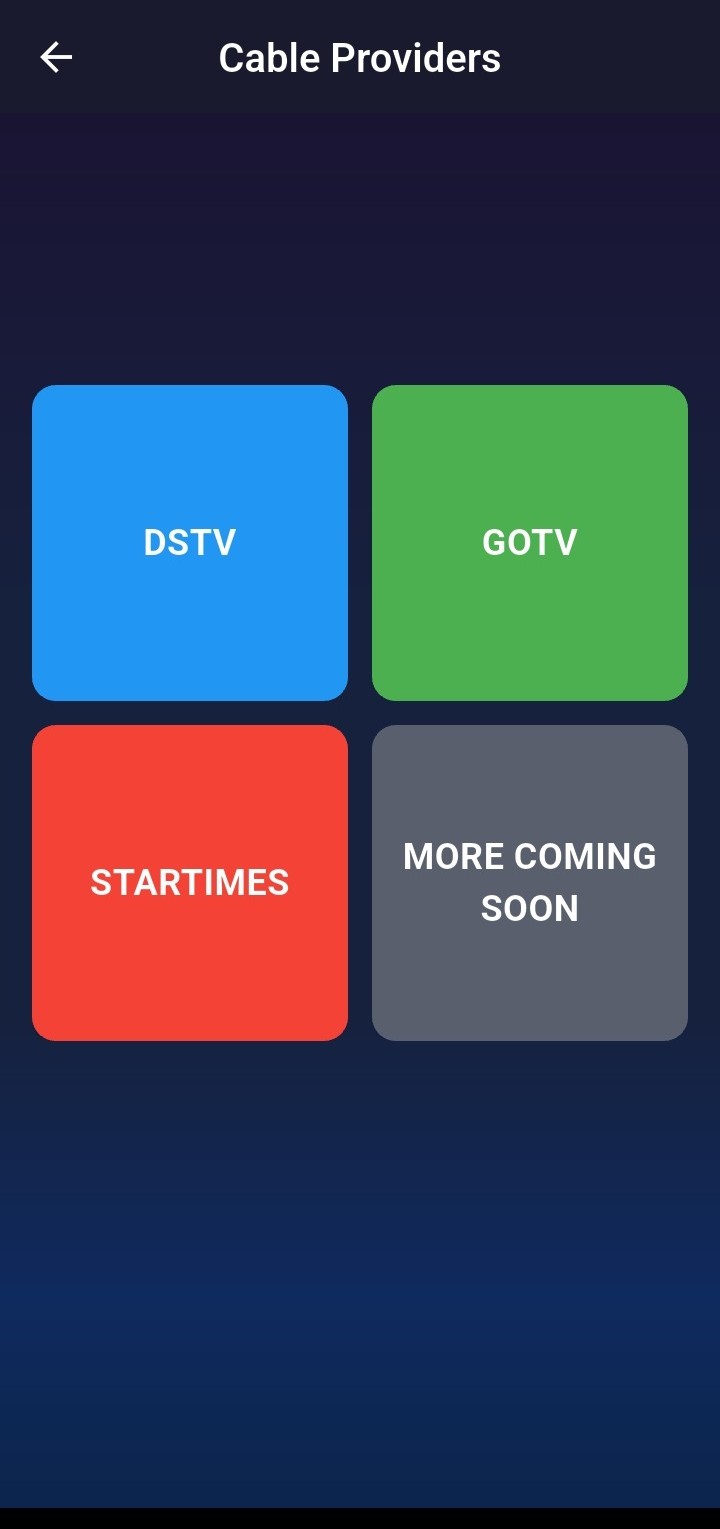 Cable Providers