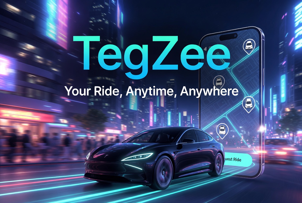 TegZee App - Ride Hailing Made Easy